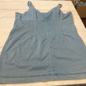 No Boundaries Women’s Sleeveless Jean Denim Dress Jumper XXL 20 NWT